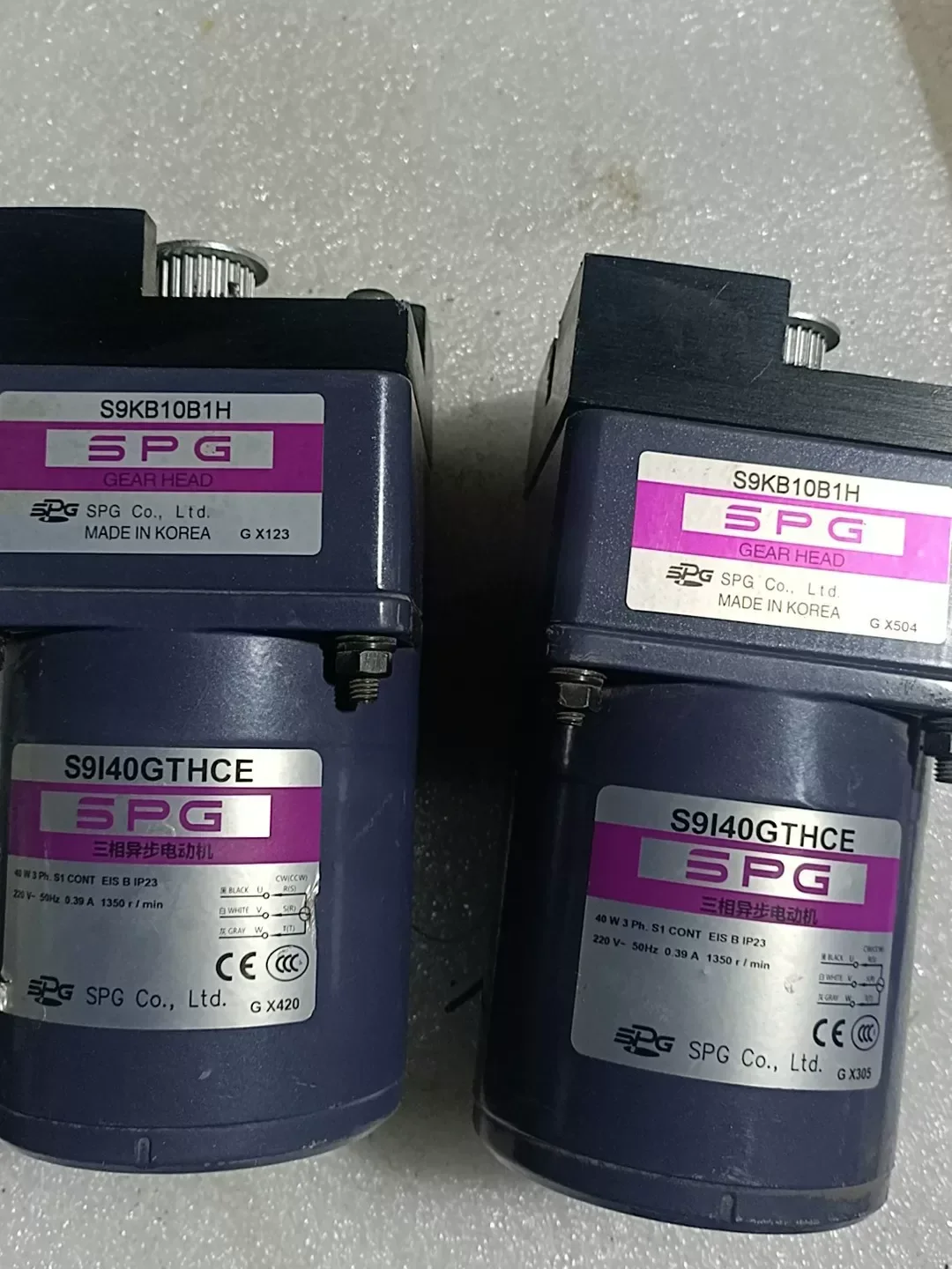 SPG S9KB10B1H Motor & Drive Component product photo 1