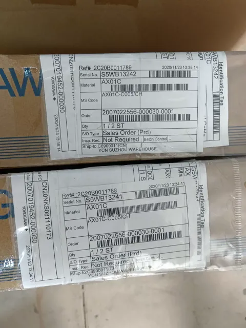 Yokogawa AXFC-4-L005/CH / AX01C-C005/CH Industrial Automation Component product photo 7
