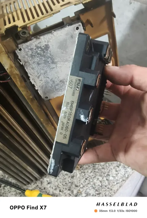 Fuji Electric 6MBP150RA060-05 Power Electronics Module product photo 1