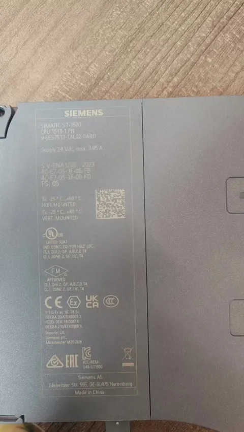Siemens 6ES7513-1AL02-0AB0 Industrial Automation Component — product photo 9 of 16