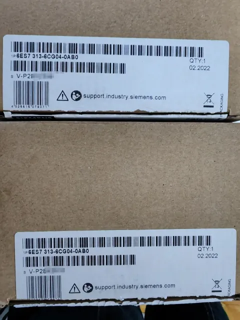 Siemens 6ES7313-6CG04-0AB0 Industrial Automation Component product photo 1