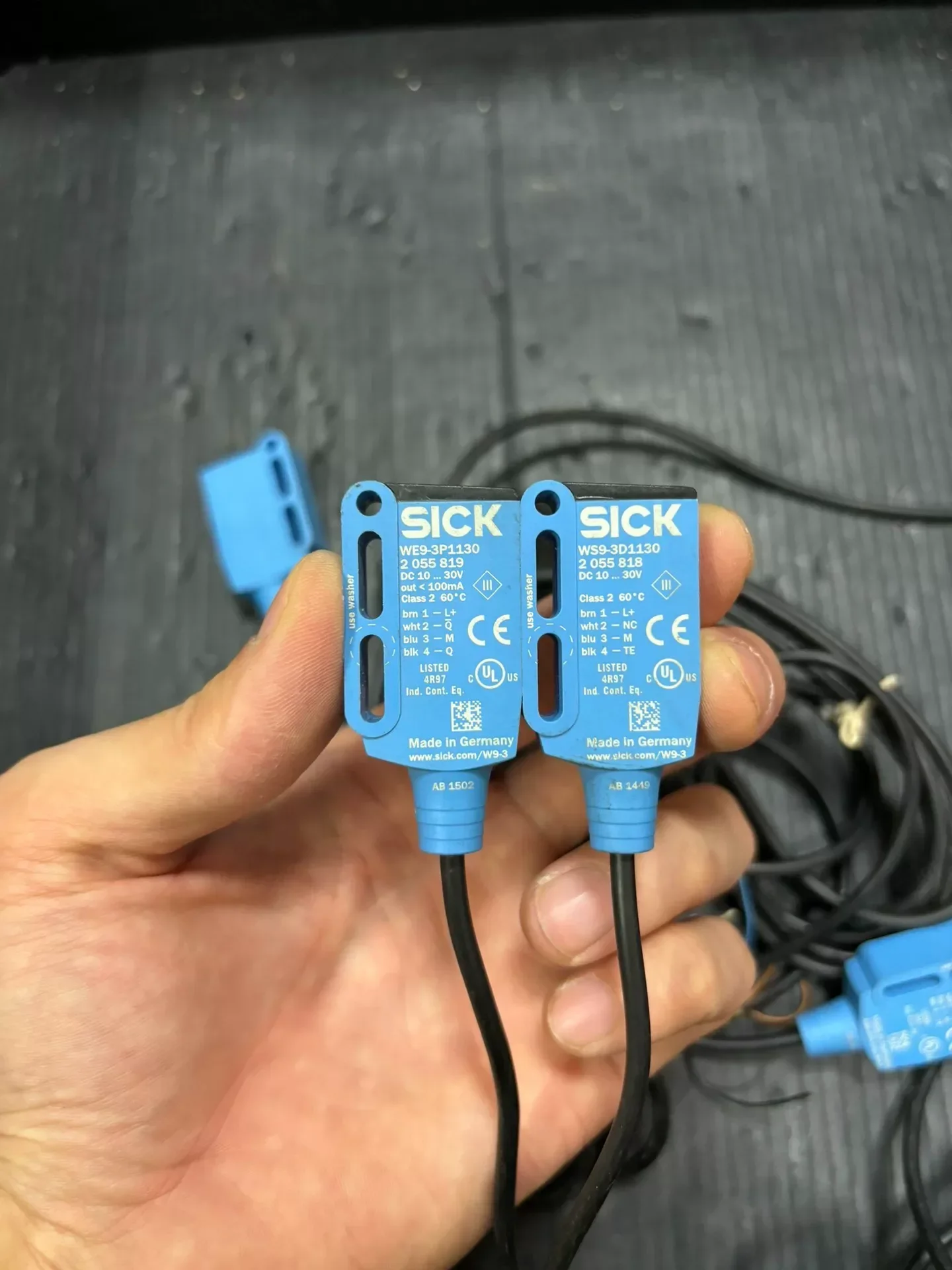 SICK WS9-3P1130 + WE9-3P1130 Industrial Sensor product photo 1