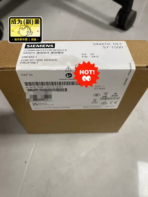 Siemens 6GK7542-1AX10-0XE0 Industrial Automation Component — product photo 2 of 3