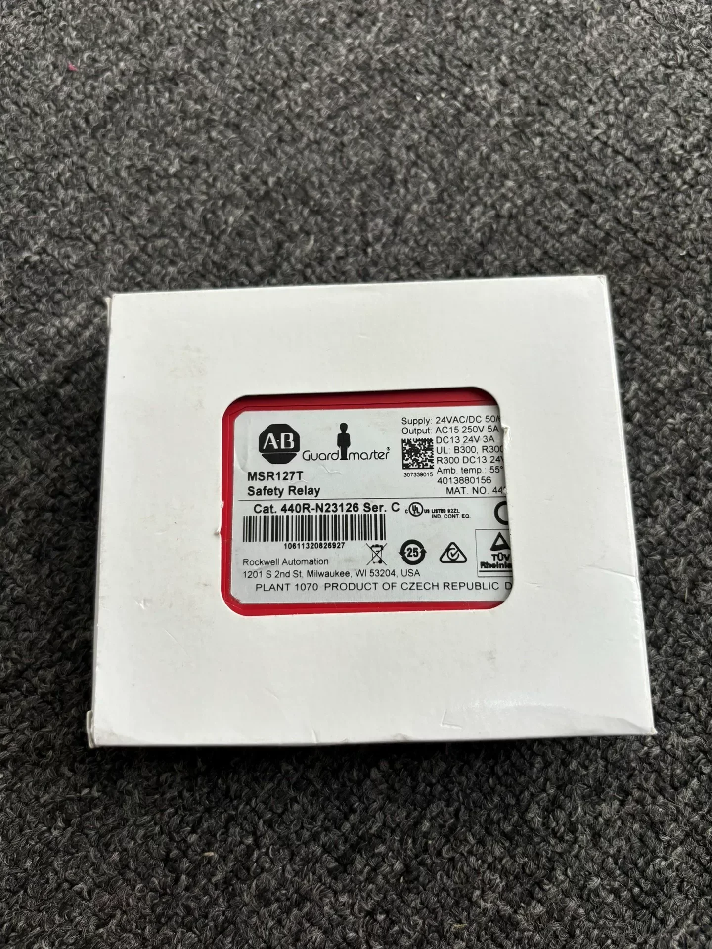 Allen-Bradley / Rockwell Automation 440R-N23126 Series C Industrial Relay product photo 1