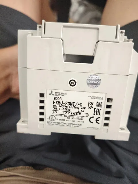 Mitsubishi Electric FX5U-80MT/ES PLC Module — product photo 11 of 25