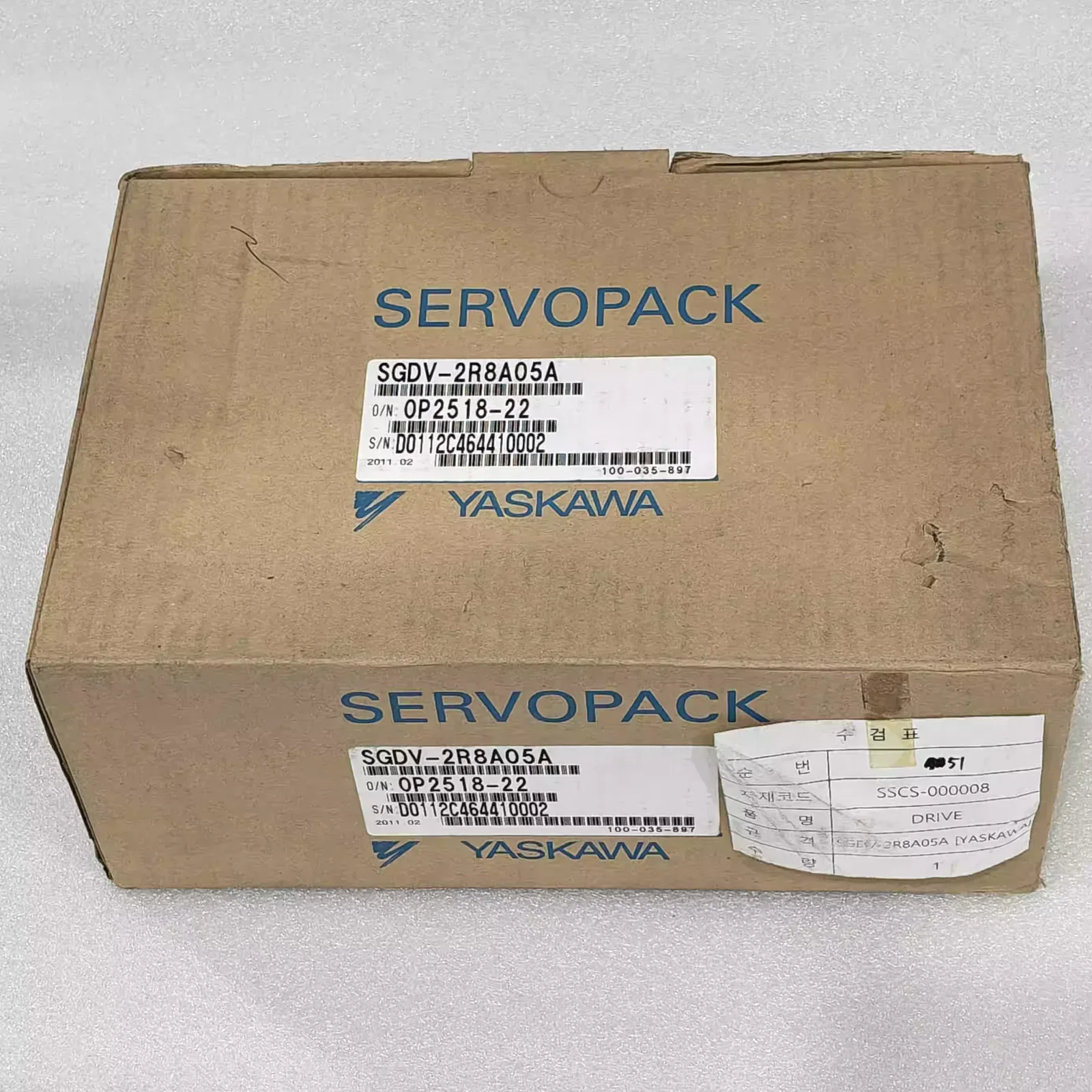 Yaskawa SGDV-2R8A05A Motor & Drive Component product photo 1