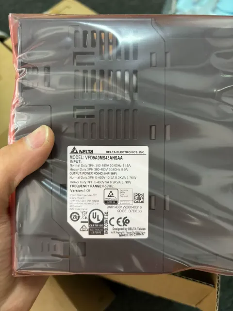 Delta VFD9A0MS43ANSAA Power Electronics Module — product photo 6 of 6