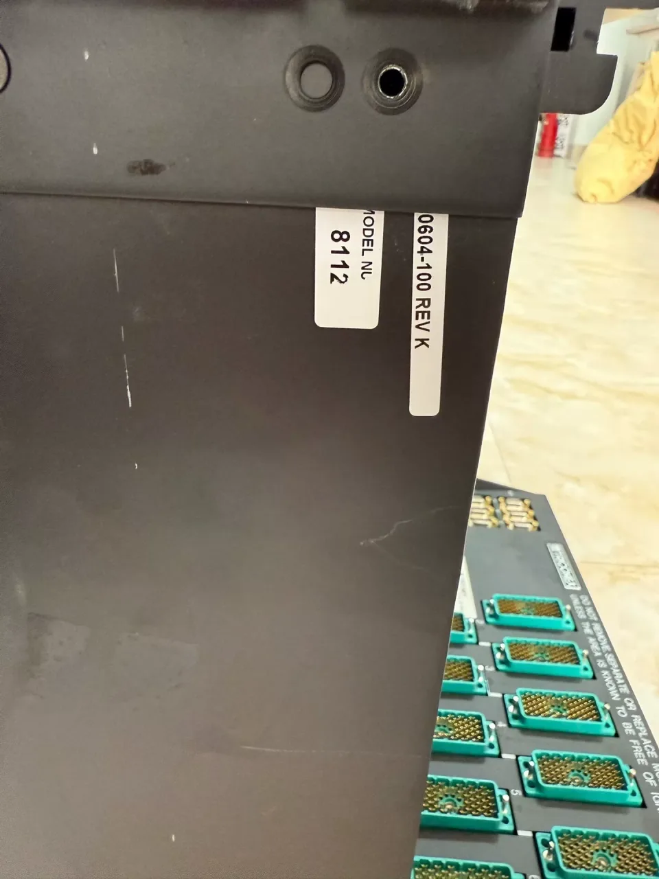 Triconex 8112 / 9604-100 Rev K Industrial Automation Component product photo 1