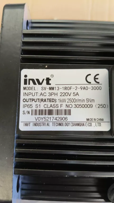 White Label SV-MM13-1R0F-2-9A0-3000 Motor & Drive Component product photo 2