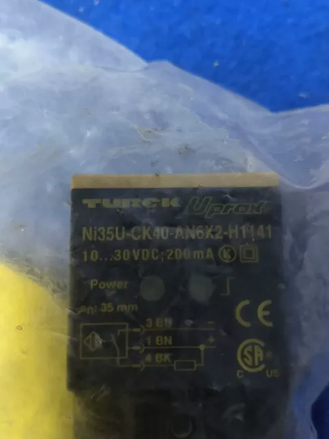 TURCK Ni35U-CK40-AN6X2-H1141 / 1625810 Industrial Sensor product photo 2