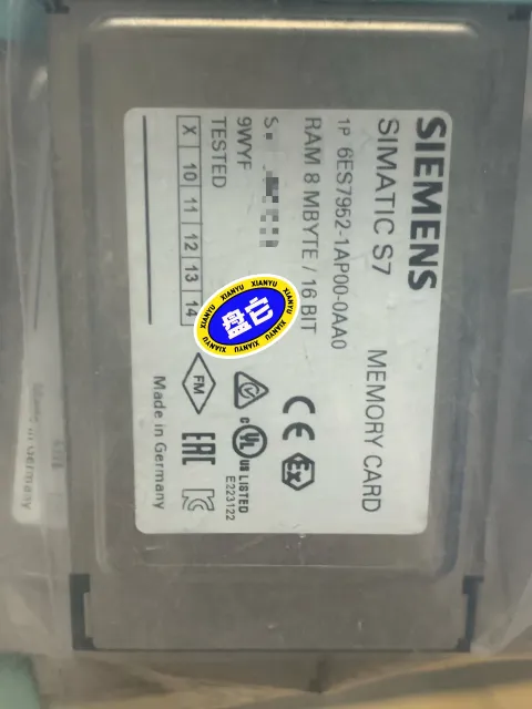 Siemens 6ES7952-1AP00-0AA0 Industrial Automation Component — product photo 5 of 5