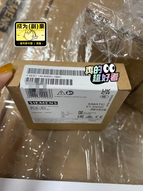 Siemens 6ES7134-6HD01-0BA1 Industrial Automation Component product photo 1
