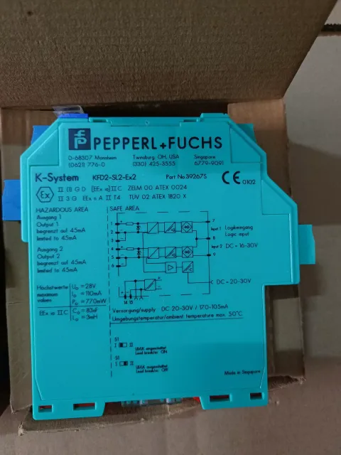Pepperl+Fuchs KFD2-SL2-Ex2 / Part No. 39267S Motor & Drive Component product photo 3