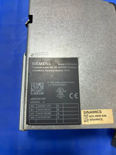 Siemens 6SL3055-0AA00-3AA1 Industrial Automation Component product photo 4
