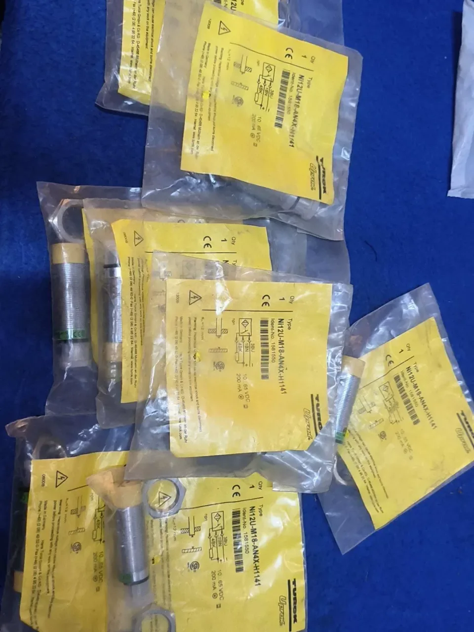 TURCK Ni12U-M18-AN4X-H1141 / 1581550 Industrial Sensor product photo 1