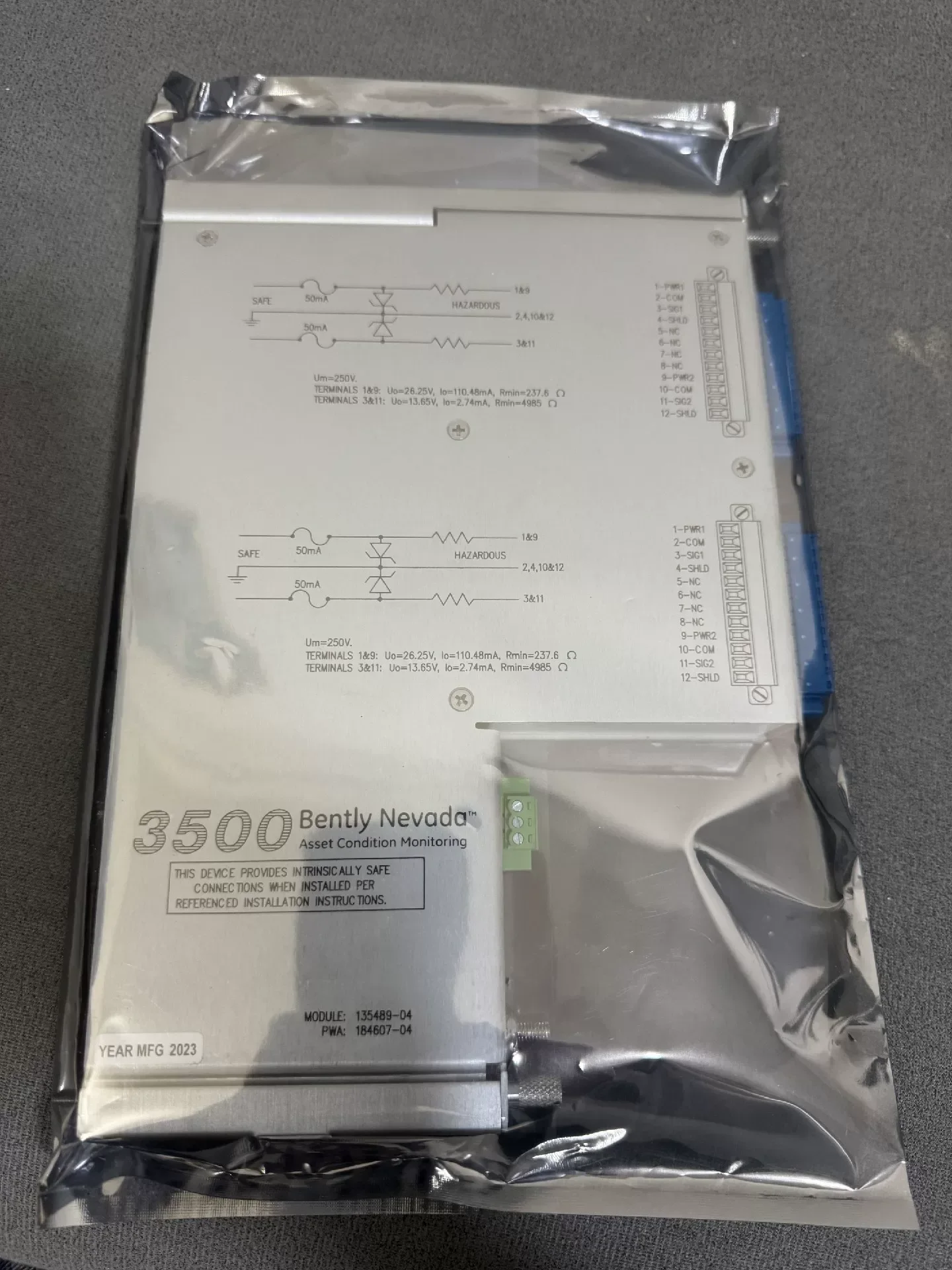 Bently Nevada 135489-04 I/O Module — product photo 1 of 3