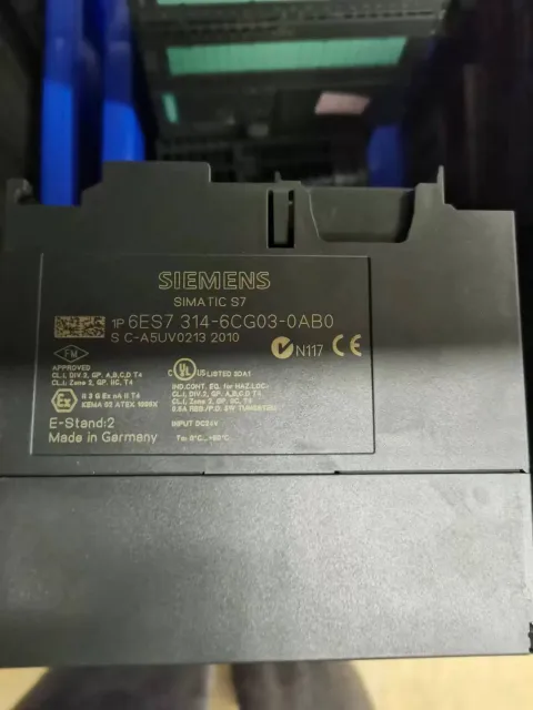 Siemens 6ES7314-6CG03-0AB0 Industrial Automation Component — product photo 2 of 2