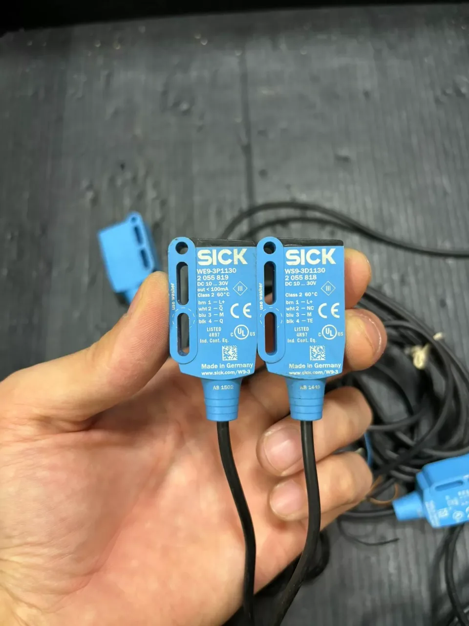 SICK WS9-3P1130 + WE9-3P1130 Industrial Sensor product photo 1