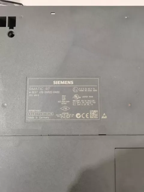 Siemens 6ES7416-3XR05-0AB0 Industrial Automation Component product photo 1