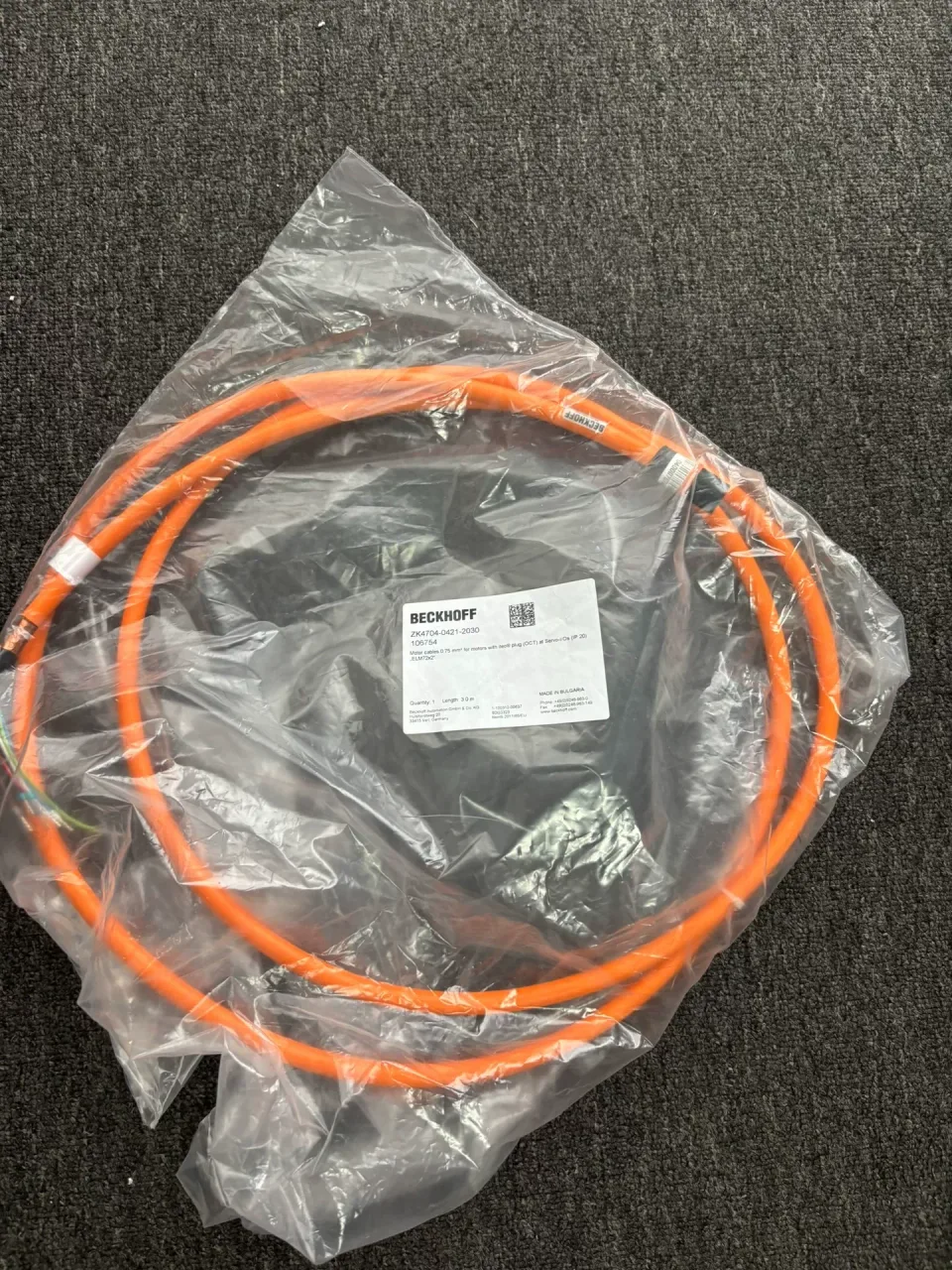 Beckhoff ZK4704-0421-2030 Motor & Drive Component product photo 1