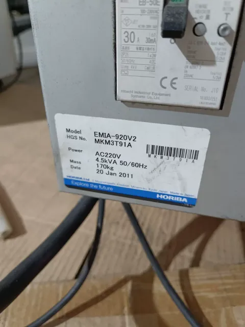 HORIBA EMIA-920V2 Industrial Automation Component product photo 7