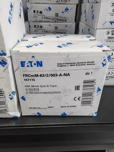 Eaton Moeller FRCMM-63/2/003-A-NA Industrial Automation Component product photo 1