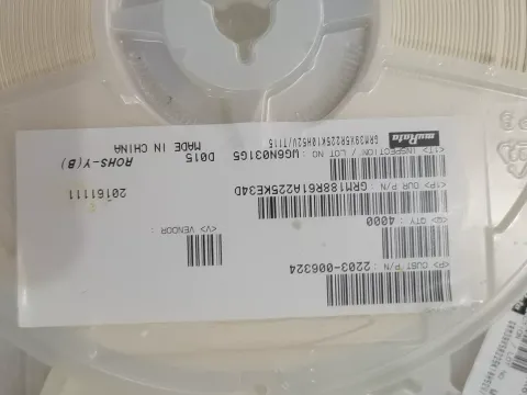 Murata/村田 GRM188R61A225KE34D Industrial Automation Component product photo 2