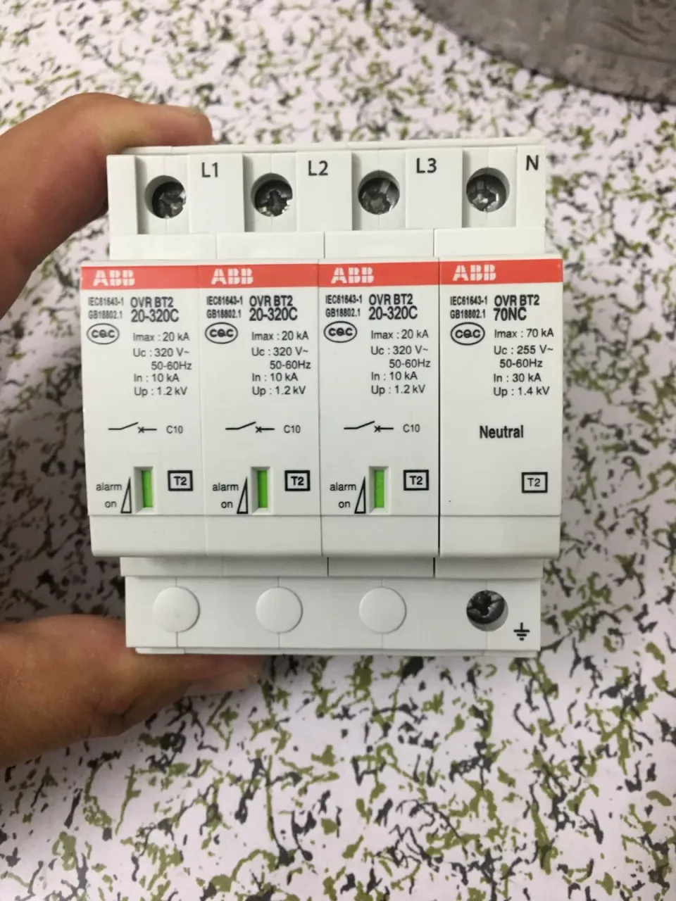 ABB OVR BT2 20-320C / OVR BT2 70NC Industrial Automation Component product photo 1
