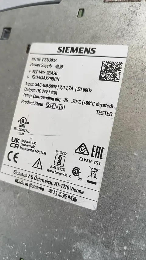 Siemens 6EP4137-3AB00-0AY0 Power Electronics Module — product photo 7 of 9