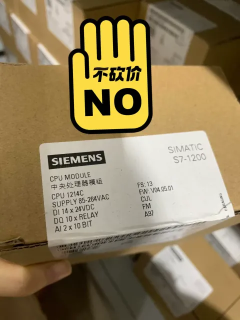 Siemens 6ES7 214-1BG40-0XB0 PLC Module — product photo 2 of 12