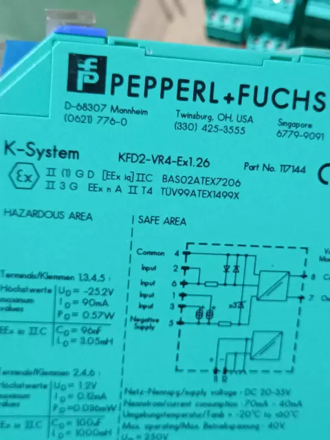 Pepperl+Fuchs KFD2-VR4-Ex1.26 Industrial Automation Component product photo 4