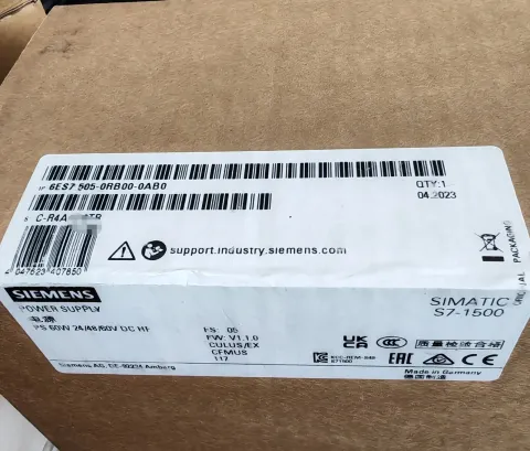 Siemens 6ES7505-0RB00-0AB0 Power Electronics Module product photo 1