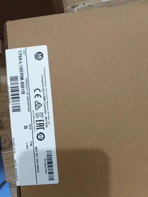 Allen-Bradley / Rockwell Automation 1769-L18ERM-BB1B PLC Module product photo 1