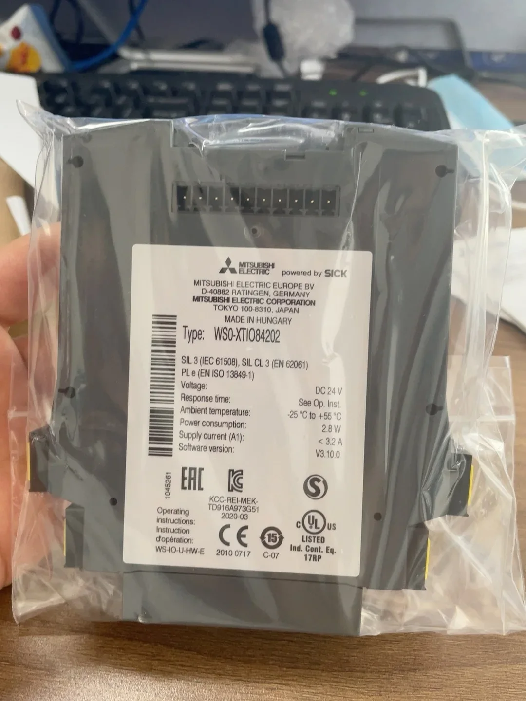 Mitsubishi Electric / SICK WS0-XTIO84202 I/O Module product photo 1