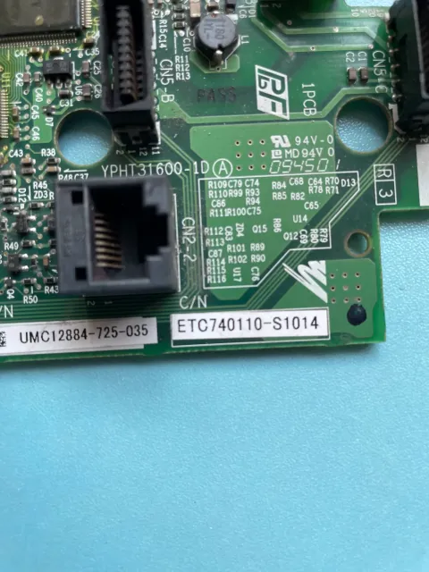 Yaskawa ETC740110-S1014 / YPHT31600-1D Industrial Control Board product photo 2