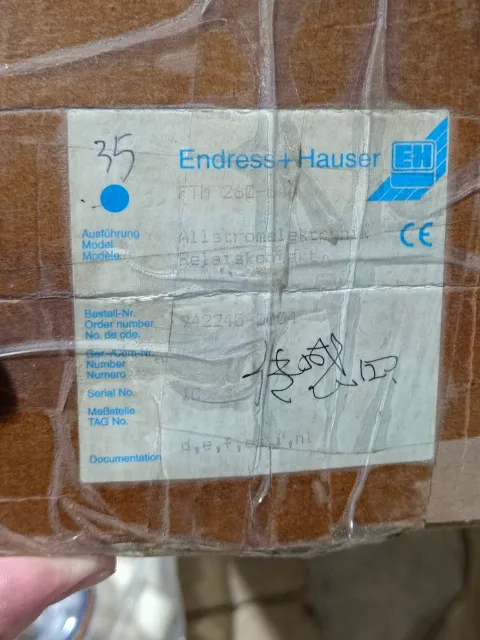 Endress+Hauser FTM260-G4A Industrial Sensor product photo 9