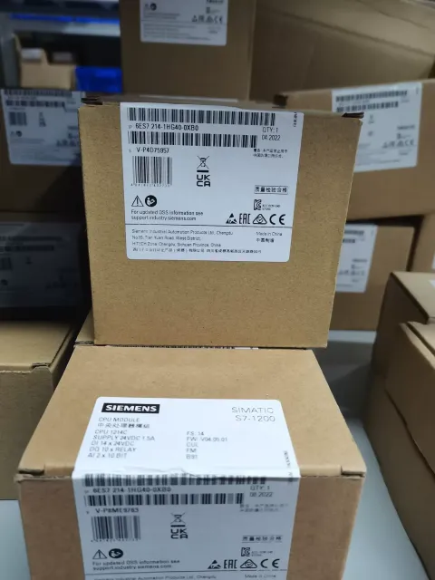 Siemens 6ES7214-1HG40-0XB0 PLC Module — product photo 2 of 17