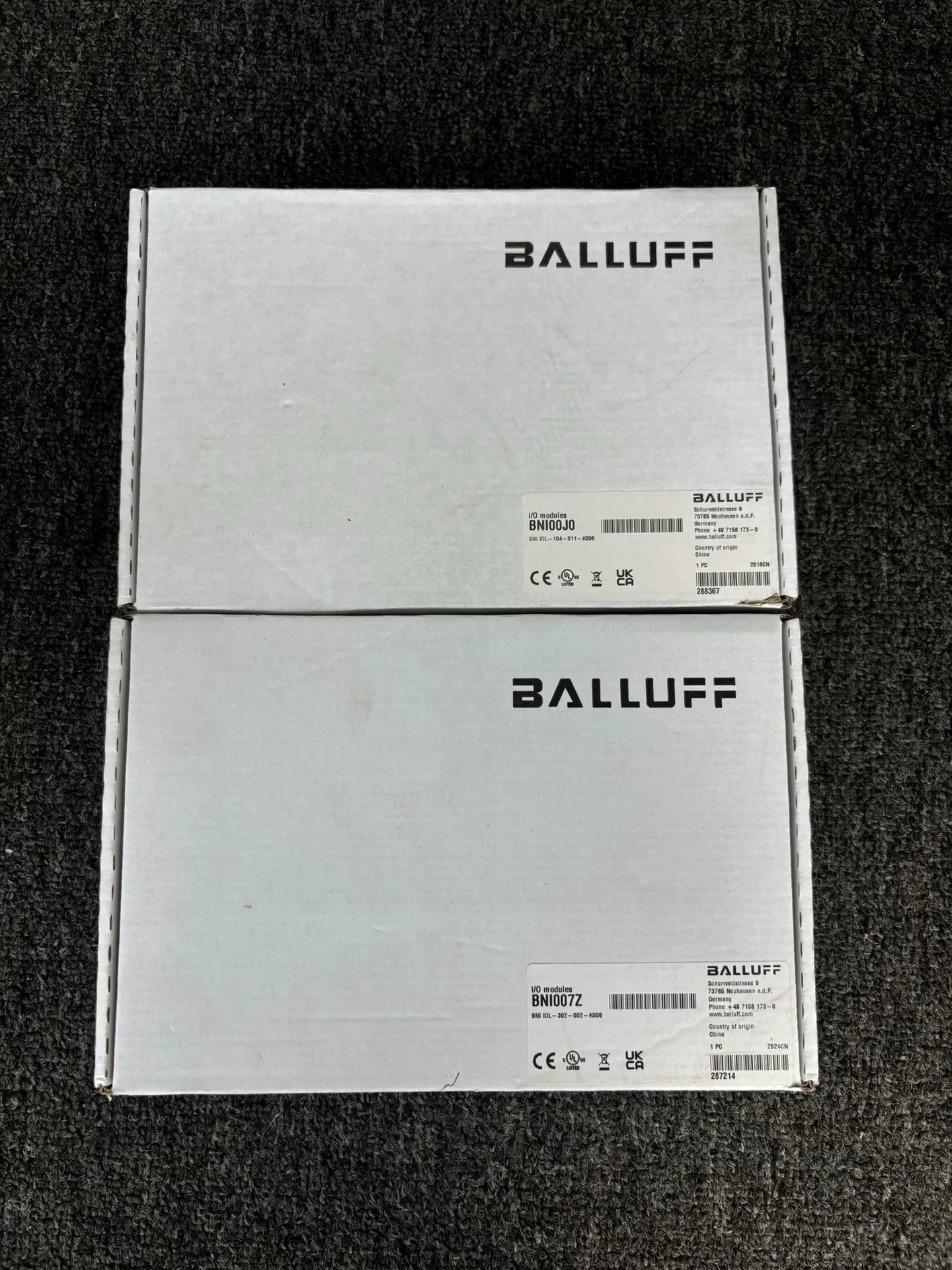 Balluff BNI00J0 + BNI007Z I/O Module product photo 1
