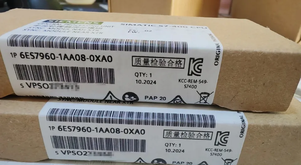 Siemens 6ES7960-1AA08-0XA0 Industrial Automation Component — product photo 1 of 3