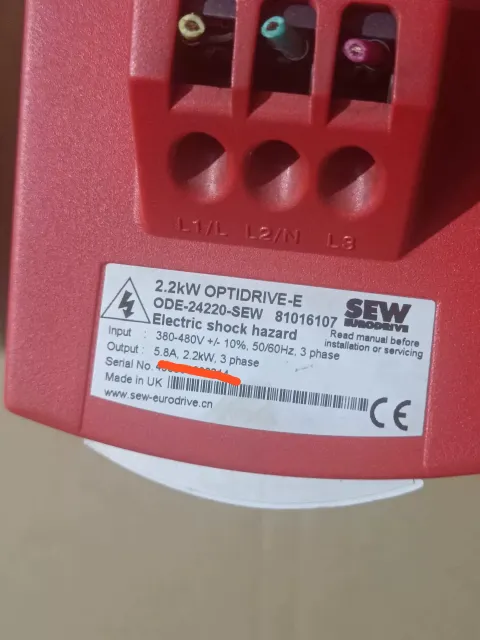 SEW-Eurodrive ODE-24220-SEW Motor & Drive Component product photo 2