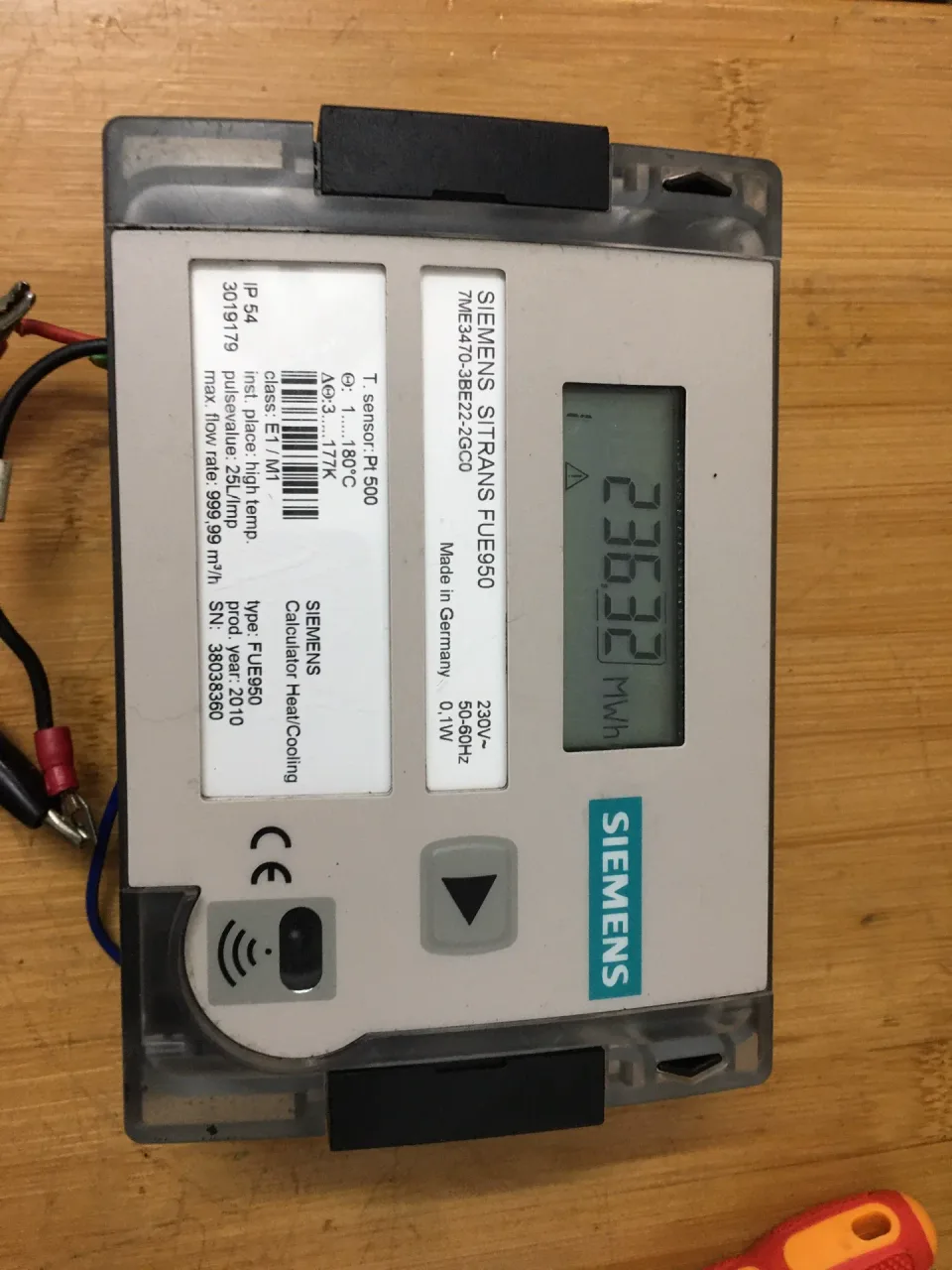 Siemens FUE950 / 7ME3470-3BE22-2GC0 Industrial Automation Component product photo 1