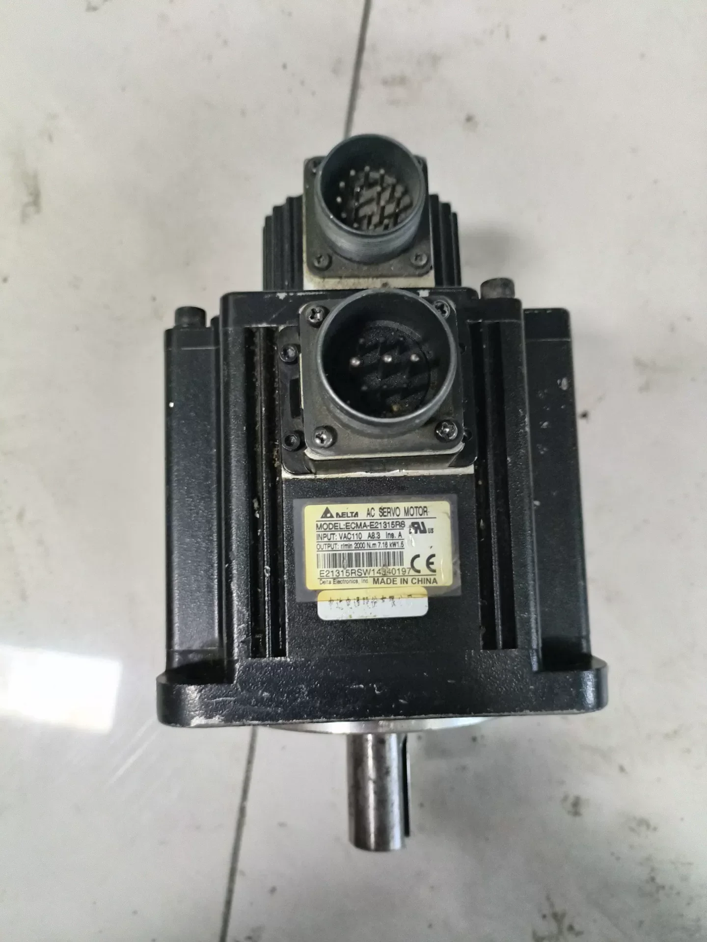 Delta Electronics ECMA-E21315R8 Motor & Drive Component product photo 1