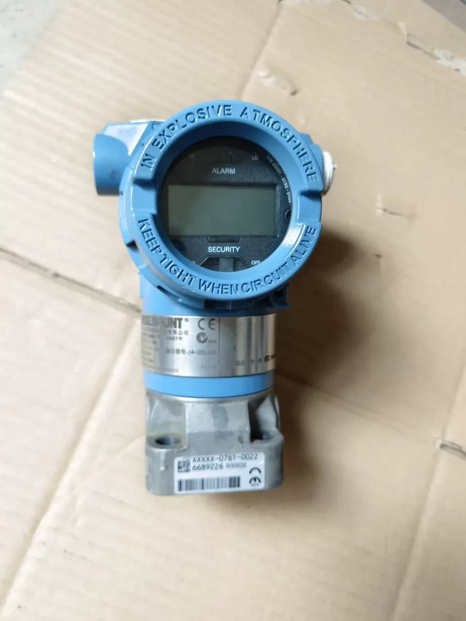 Rosemount 3051CD2A22A1AC1M5B4I5 Industrial Automation Component product photo 1