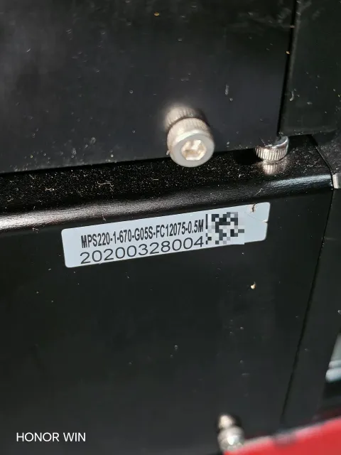 White Label MPS220-1-670-G05S-FC120/75-0.5M Motor & Drive Component product photo 2