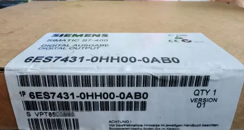 Siemens 6ES7431-0HH00-0AB0 Industrial Automation Component — product photo 1 of 4