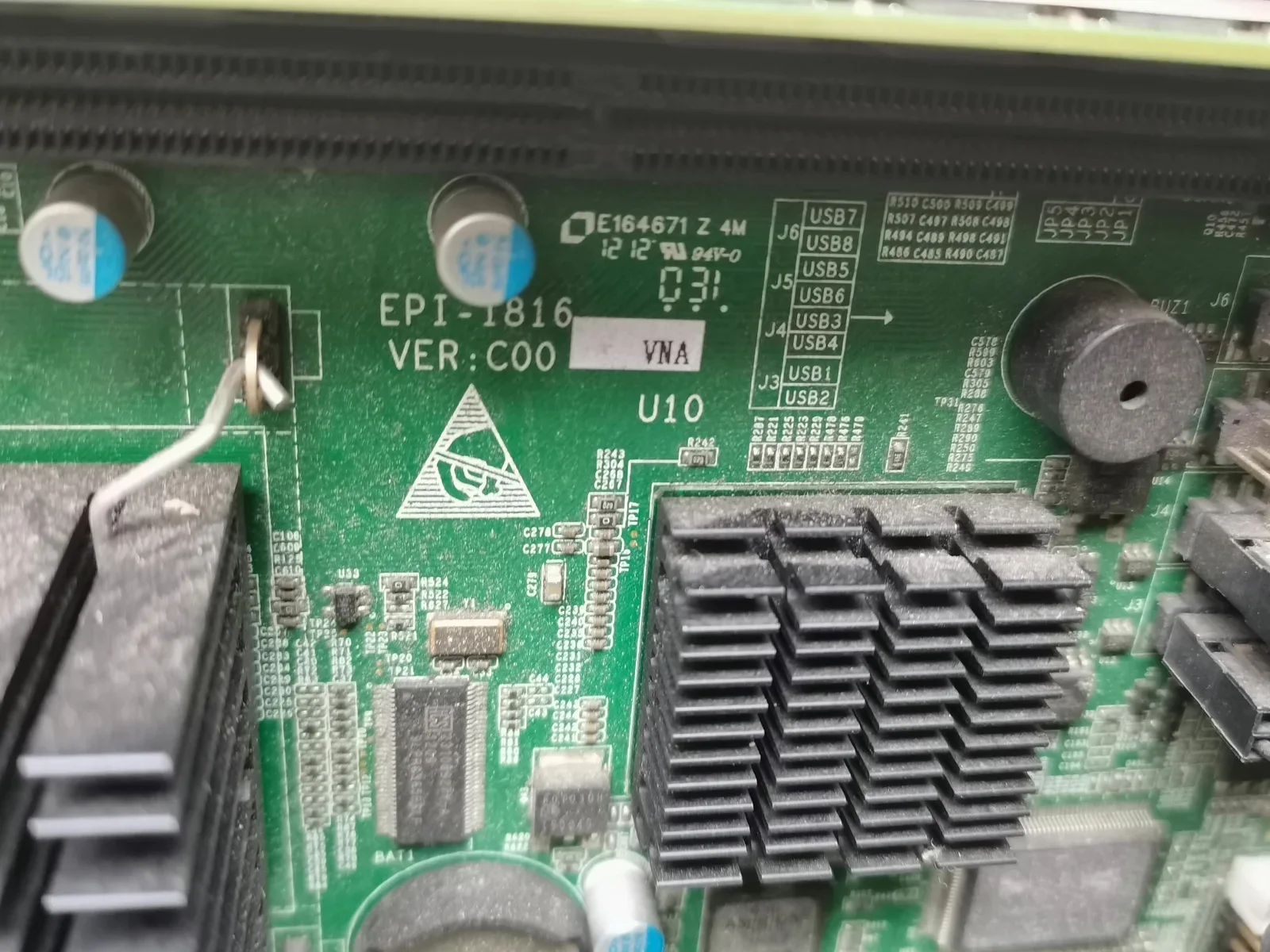 White Label EPI-1816 VER:C00 Industrial Control Board product photo 1
