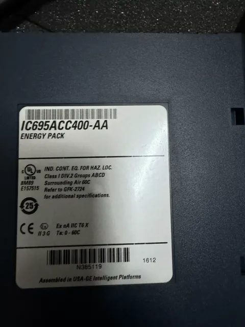 GE Fanuc IC695ACC400-AA PLC Module product photo 2