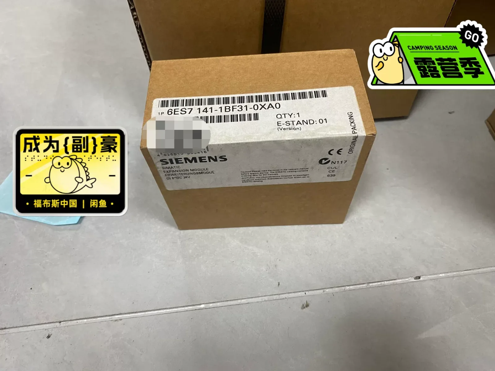 Siemens 6ES7141-1BF31-0XA0 Industrial Automation Component product photo 1