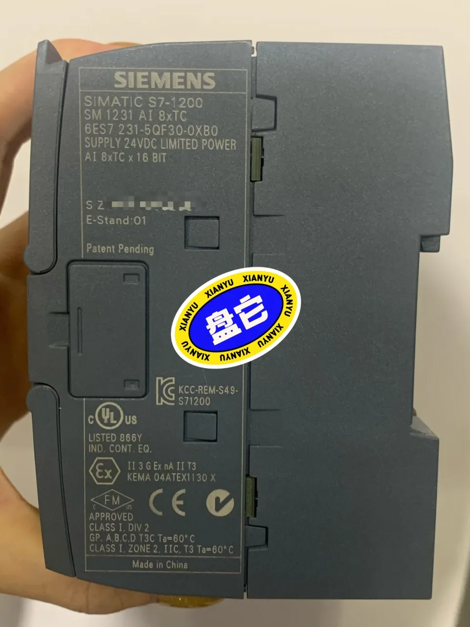 Siemens 6ES7231-5QF30-0XB0 Industrial Automation Component product photo 1