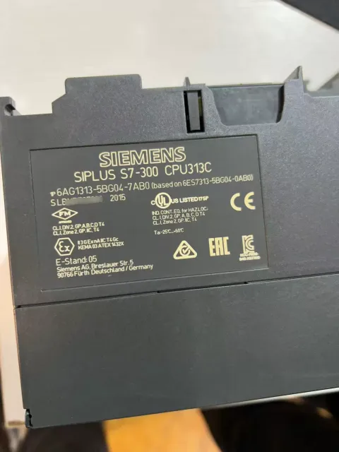 Siemens 6AG1313-5BG04-7AB0 Industrial Automation Component product photo 1